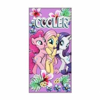 My little pony strandlaken/strandlaken paars 70 x 140 cm groot
