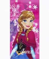 Frozen strandlaken anna 140 cm groot