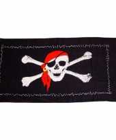 Piraten strandlaken 75 x 150 cm groot
