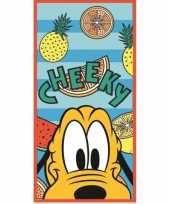 Pluto strandlaken 70 x 140 cm groot
